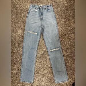 ABERCROMBIE & Fitch 90s straight high rise